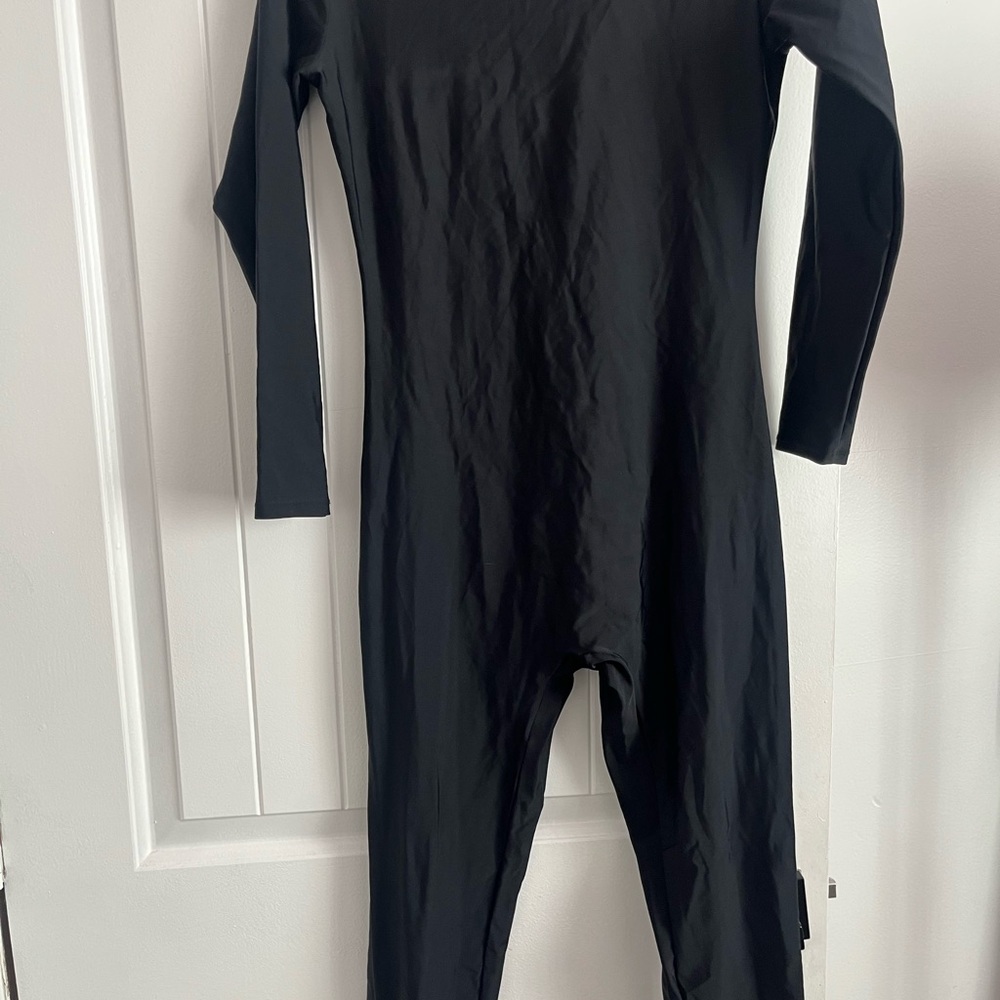 Black Long Sleeve Jumpsuit